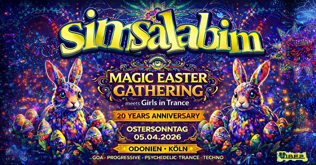 SIMSALABIM / Magic Easter Gathering meets Girls in Trance · 5 Apr 26, 23:00