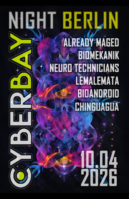 CyberBay Night in Berlin · 10 Apr 26, 23:00