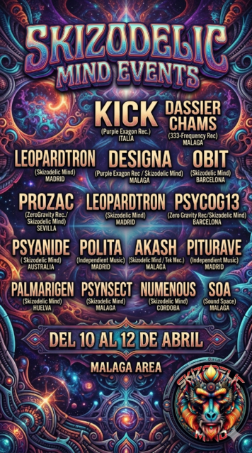 Skizodelic Mind Events · 10 avr. 26, 22:00