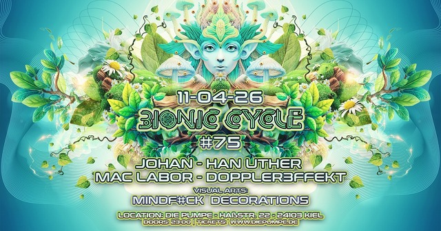 Bionic Cycle @ NDC Kultur-Rausch · 11 Apr 26, 23:00