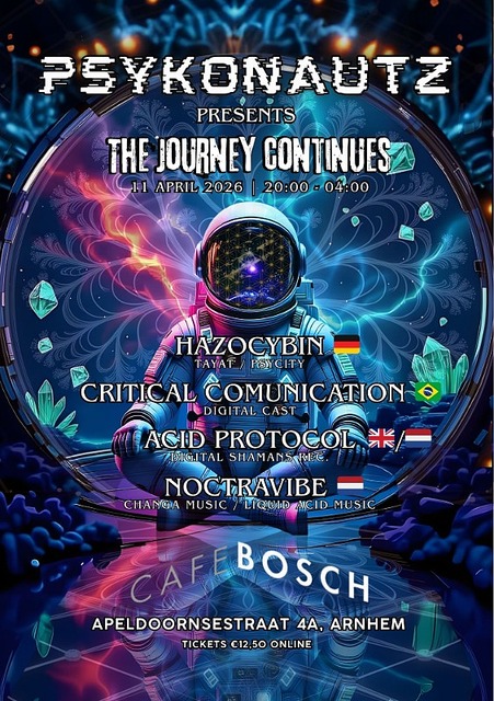 Psykonautz : The journey continues · 11 abr 26, 20:00
