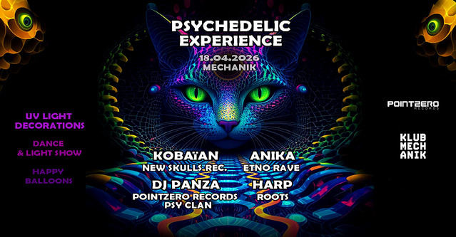 PSYCHEDELIC EXPERIENCE by PointZero Records · 18 Apr 26, 23:00