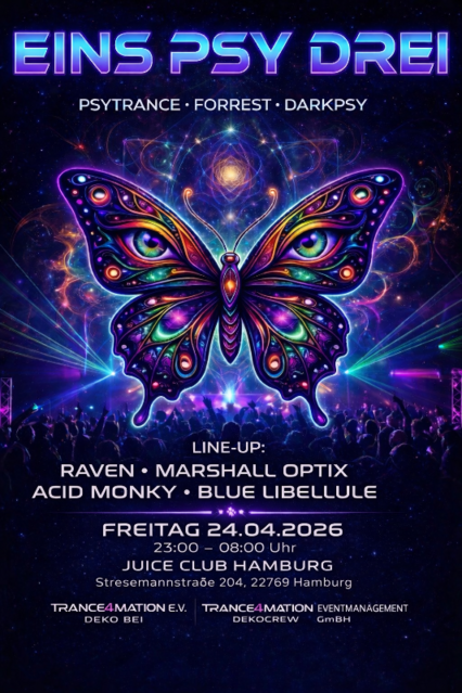 Eins Psy Drei · 24 avr. 26, 23:00