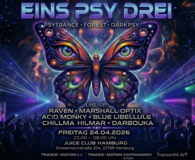 Eins Psy Drei · 24.04.26, 23:00
