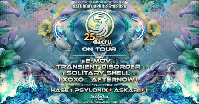 25 Years Dacru Records · 25 Apr 26, 22:00