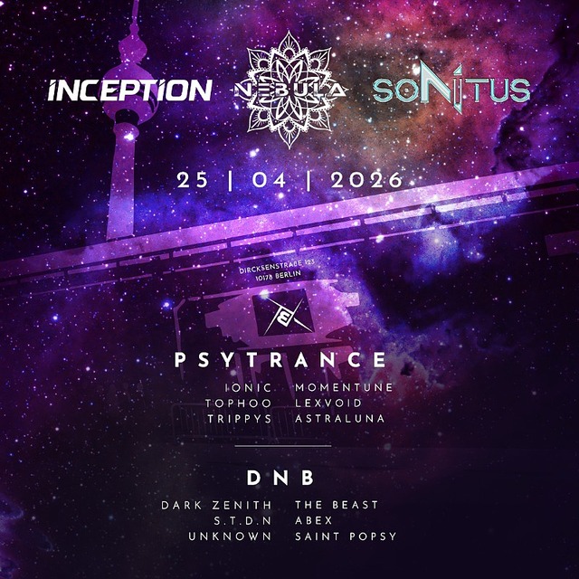 Nebula x Inception x Sonitus w/ Tophoo & TrippyS · 25 Apr 26, 23:00