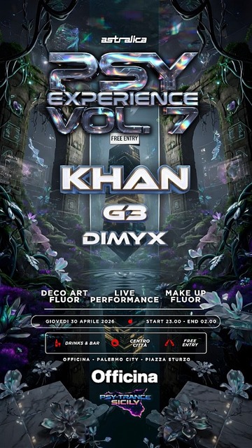 PSYEXPERIENCE VOL. 7 · 30 avr. 26, 23:00