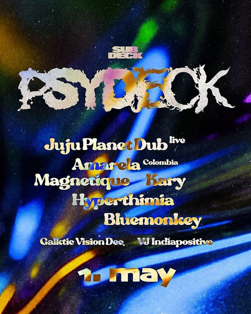 PSYDECK-PsyMay, Fullmoon edition · 01.05.26, 16:00