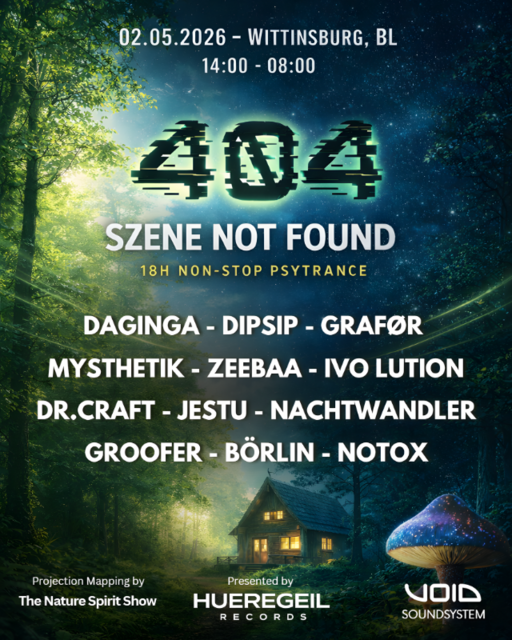 404 - SZENE NOT FOUND · 2 May 26, 14:00