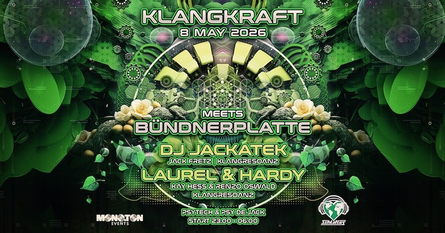 Klangkraft meets Bündnerplatte · 8 May 26, 23:00