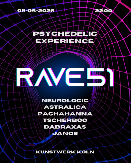 Rave51 - Psychedelic Experience · 8 May 26, 22:00