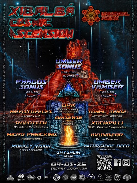 Xibalbá Cosmic Ascencion · 9 May 26, 17:00