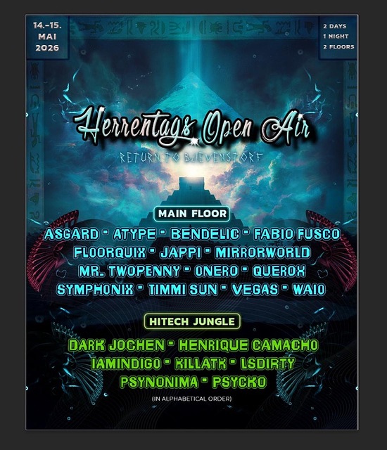 Herrentags Open Air Blievenstorf · 14 mai 26, 12:00