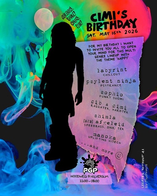 Cimi's Birthday (by PGP) · 16.05.26, 22:00