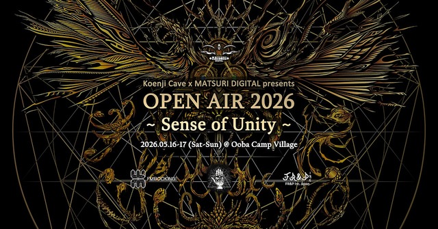 Koenji Cave X Matsuri Digital Presents - Open Air 2026 ~ Sense of Unity ~ - · 16 May 26, 12:00