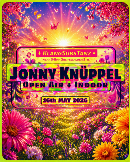 OPEN AIR & INDOOR | KlangSubsTanz im Jonny Knüppel · 16 May 26, 15:00