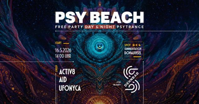 Psy Beach Vienna · 16 May 26, 14:00