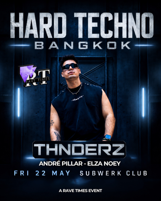 HARD TECHNO w/ THNDERZ  | by Rave Times · 22 May 26, 22:00
