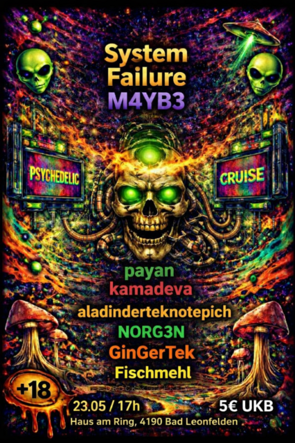 Psychedelic Cruise · 23 May 26, 16:30