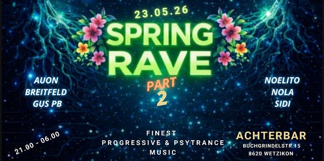 SPRING RAVE · 23 mai 26, 21:00