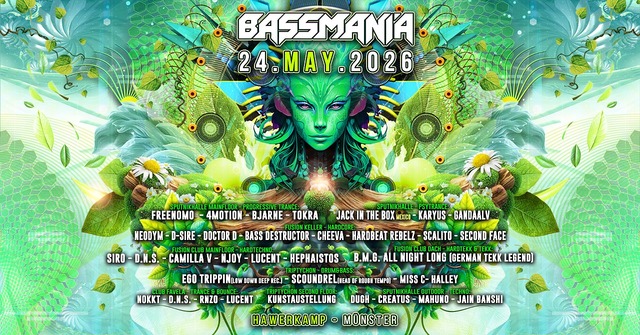 Bassmania XXL Mai · 24 May 26, 22:00