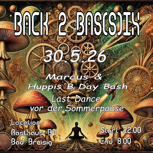 BACK 2 BAS(S)IX · 30 May 26, 22:00