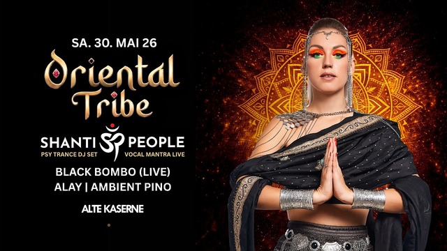 Oriental Tribe | Shanti People Special · 30 May 26, 22:00
