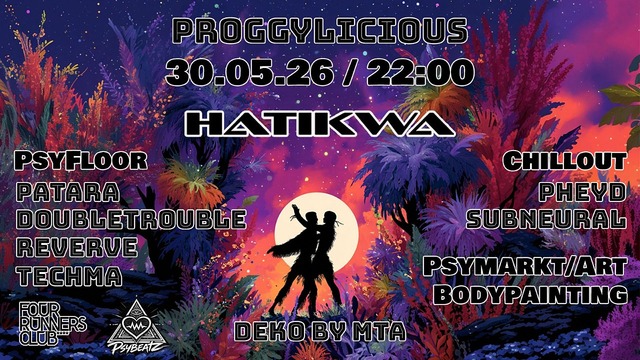 PROGGYLICIOUS · 30 mai 26, 22:00