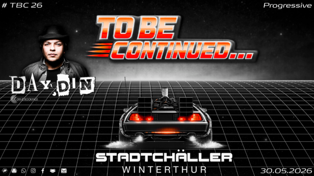 To be continued 4 // DayDin Live · 30 may 26, 23:00
