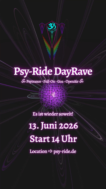 Psy-Ride DayRave · 12 Jun 26, 14:00