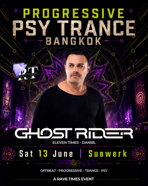 Progressive Psy Trance w/ GHOST RIDER · 13 Jun 26, 22:00