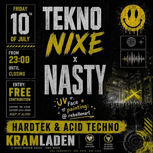 ⚡ TEKNO NIXE live x NASTY ⚡ · 10 Jul 26, 23:00
