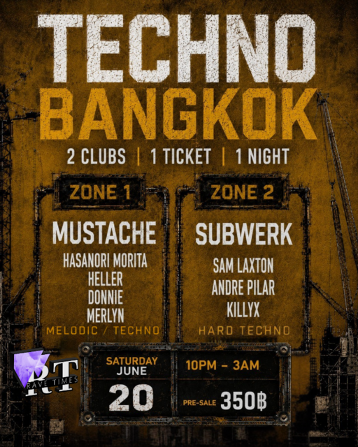 HARD x MELODIC TECHNO | Two Clubs, One Ticket! Subwerk x Mustache Clubs · 20 jun 26, 22:00