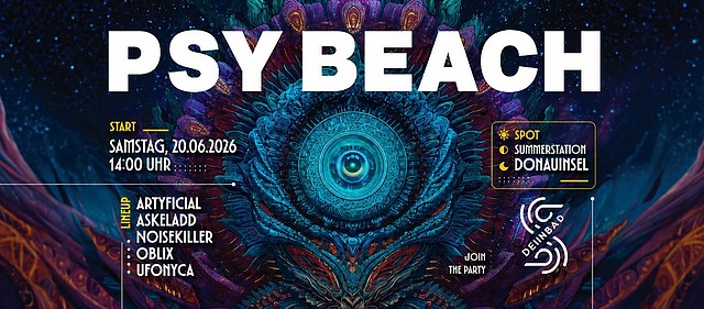 Psy Beach Vienna · 20 Jun 26, 14:00