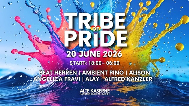 TRIBE OF PRIDE · 20 Jun 26, 18:00
