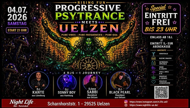 Eternity The Spirit of Psychedelic · 4 juil. 26, 22:00