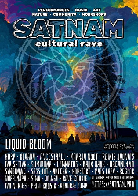 SatNam- Cultural rave · 2 Jul 26, 18:00