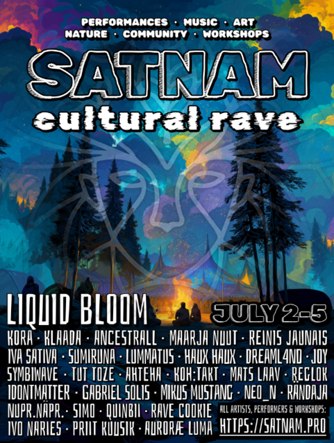 SatNam- Cultural rave · 2 Jul 26, 18:00