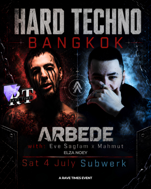 ⛓️HARD TECHNO w/ ARBEDE (Eve Saglam x Mahmut) | by Rave Times · 4 Jul 26, 22:00