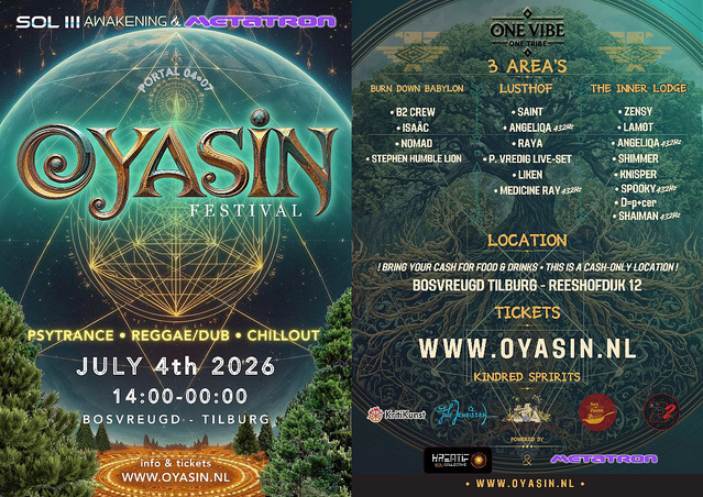 Oyasin Festival · 4 juil. 26, 14:00