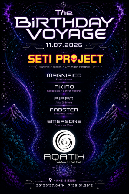 🚀 BIRTHDAY VOYAGE 🚀 · 11.07.26, 18:00