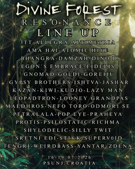 Divine Forest, Resonance · 16 Jul 26, 20:00