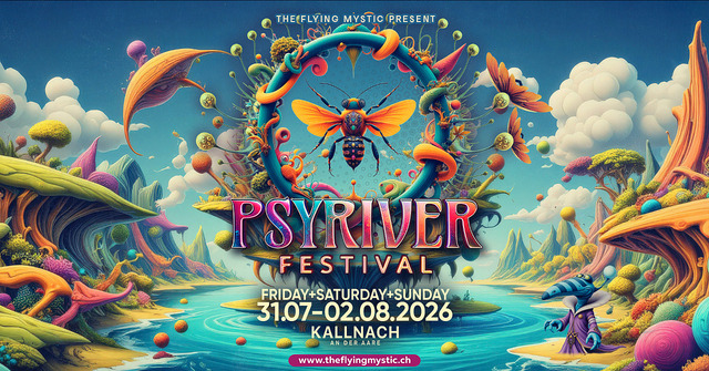 PsyRiver Festival 2026 · 31 juil. 26, 18:00