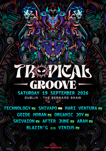 Tropical Groove presents: Technology & ARAM · 19 Sept 26, 17:00