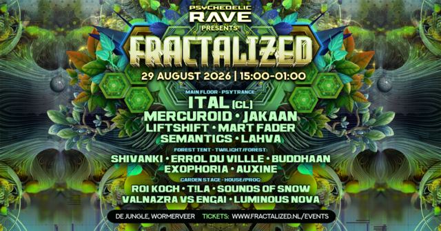 Fractalized by PsyRave · 29 Aug 26, 15:00