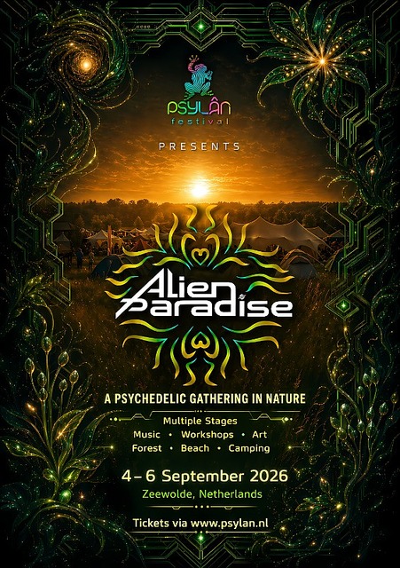 PSYLÂN | Alien Paradise · 4 Sept 26, 10:00