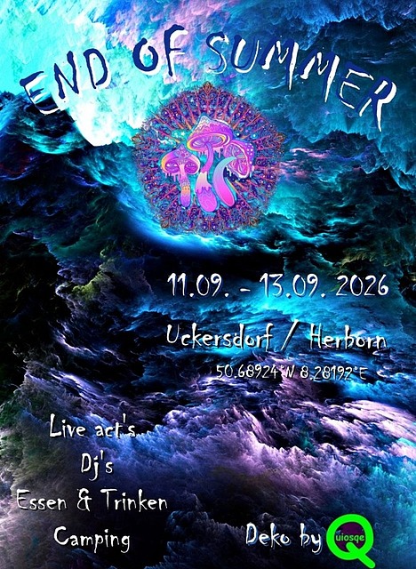 End of Summer · 11 Sept 26, 18:00