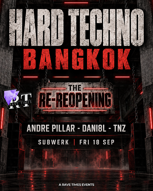 HARD TECHNO w/ Andre Pillar (Kurai Rec) | SUBWERK Reopening Event! · 18 Sept 26, 22:00