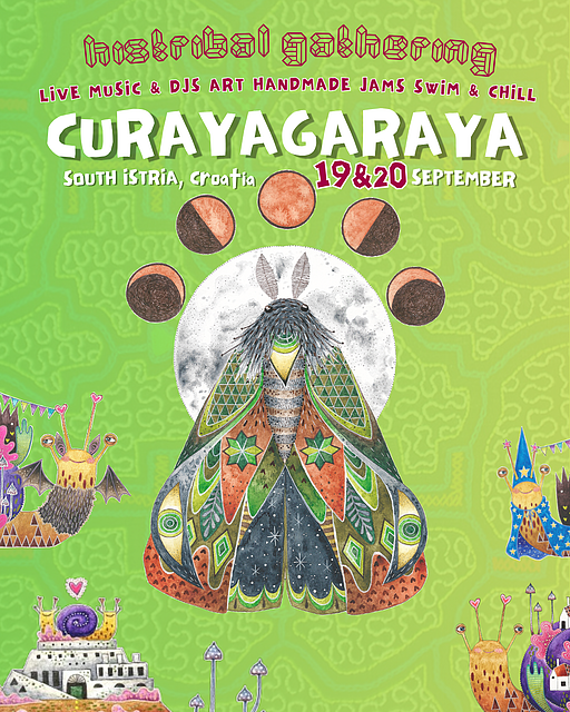 CURAYAGARAYA Histribal Gathering @Šišan Beach, Istria, Croatia · 19 Sept 26, 10:30