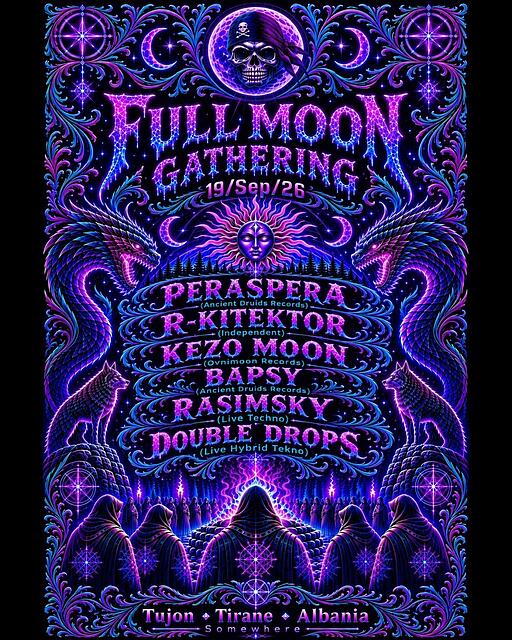 Full Moon Gathering · 19 Sept 26, 22:00